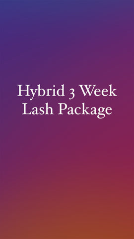 3 Week Fills: 6 MONTH Package: Hybrid
